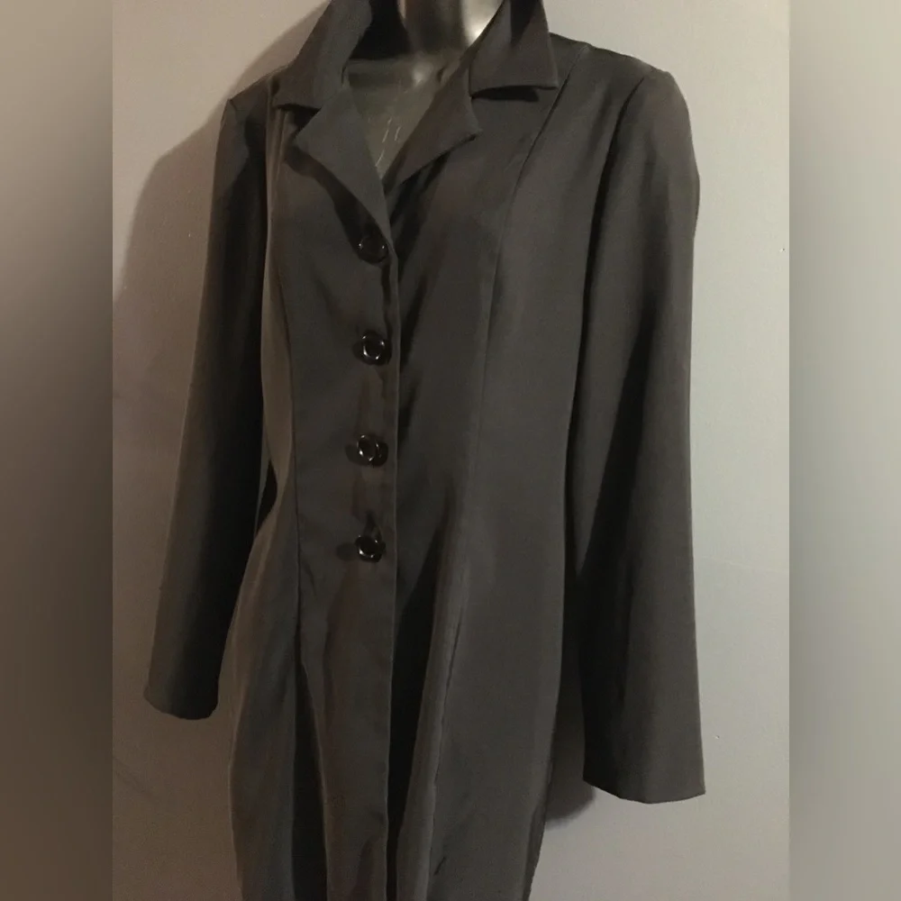 Ladies black dress jacket - Picture 6 of 10